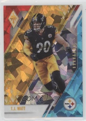2021 Panini Phoenix Fire & Ice 46/50 TJ Watt #92 0o9k