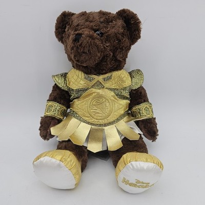 RARE Disney ''Bearcules'' London Hercules Musical West End Exclusive Stuffed Plush