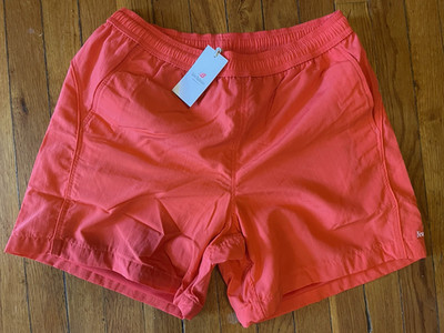 New Balance - Made in USA - Red Woven 6'' Shorts - Men's Large - New with Tags