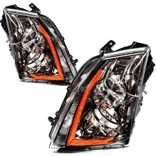 Headlamp For Cadillac Cts 2008-2014 Projector Headlight Assembly Pair Leftright