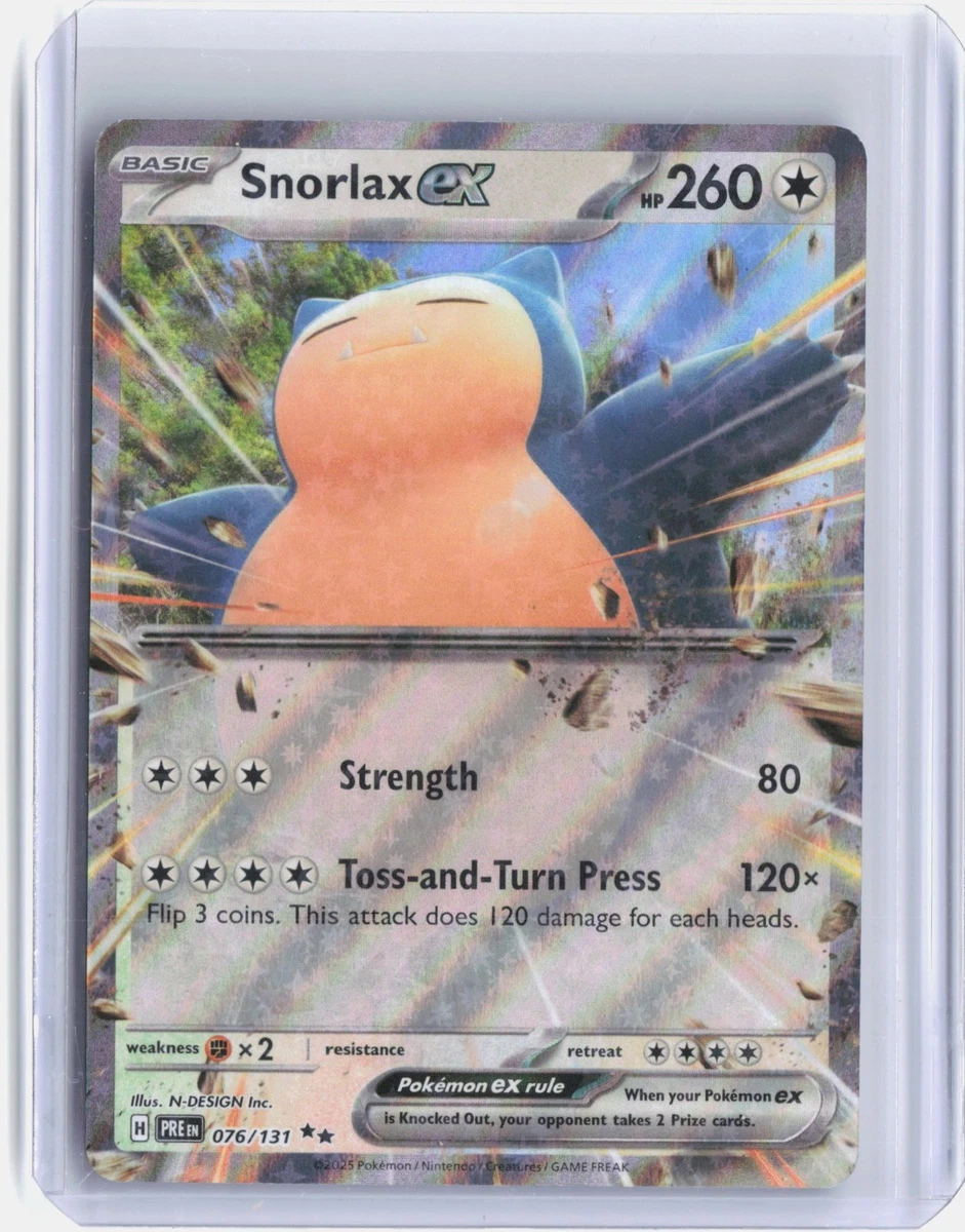 Snorlax Ex Pokémon TCG Cards for sale