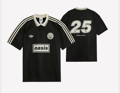adidas x oasis ポロシャツ TOKYO,JAPAN サイズXL adidas Originals x Oasis LIVE '25 Japan Limited Tour Jacquard
