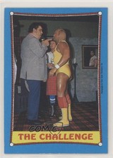 1987 Topps WWF Andre the Giant Hulk Hogan #58 sq1