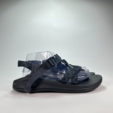 Chaco Z/Boulder 2 Navy Blue Adjustable Straps Outdoor Hiking Sandals Men's Sz 10