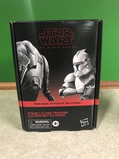 Star Wars 3.75  Black Series NIB - Phase 1 Clone Trooper & Super Battle Droid