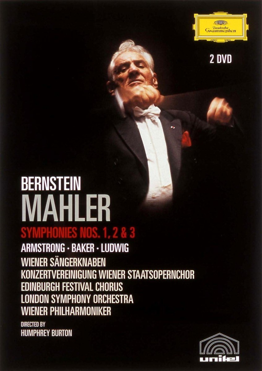 Mahler: The Symphonies DVD9枚組 DVD Mahler: Symphonies No. 1, 2 & 3 (Limited Edition) [2DVD