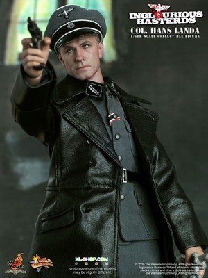 Hot Toys Christoph Waltz as Col. Hans Landa Action Figure for sale
