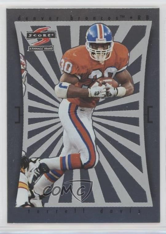 1997 Score Reserve Collection Terrell Davis #108 HOF b4d