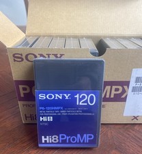 SONY P6-120HMPX Hi8 ProMP Metal Particle Tape ProVideo Cassette Lot Of 10 Sealed