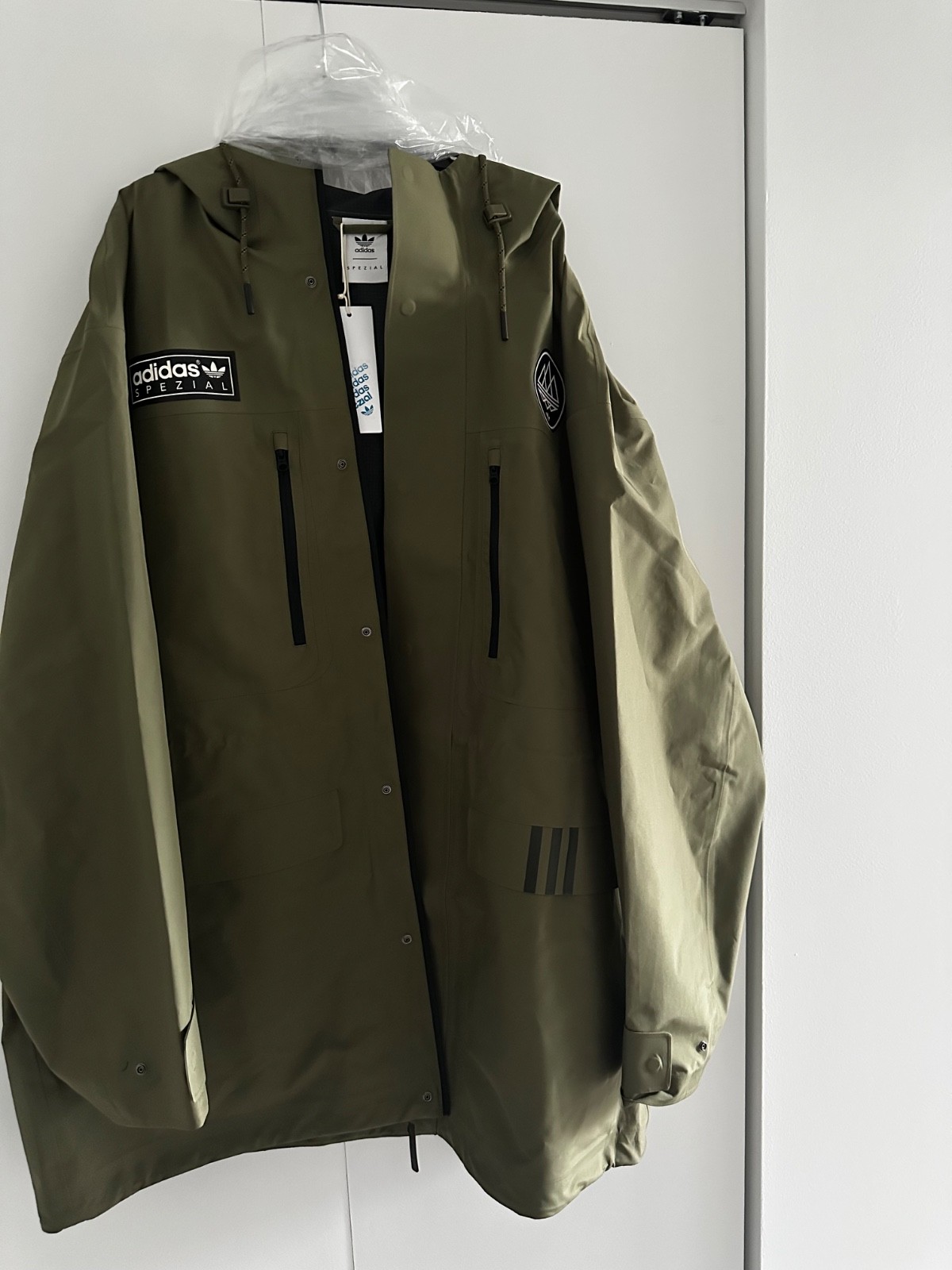 ADIDAS SPZL SUNNYHURST JACKET MENS LARGE BNWT 26.5" PTP image 3