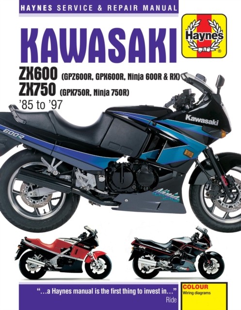 Kawasaki Ninja ZX600 Motorocycle Repair Manual. Free Shipping** - Image 5