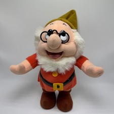 Disney Doc Snow White  the 7 Dwarfs Plush 10" Standing