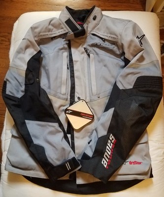 Alpinestars Andes V3 Drystar Textile Jacket, Grey/Black