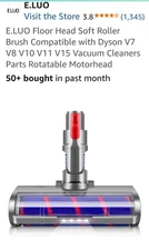 E.LUO New Floor Roller Brush Head for Dyson V7 V8 V10 V11 v15 Vacuum Cleaners