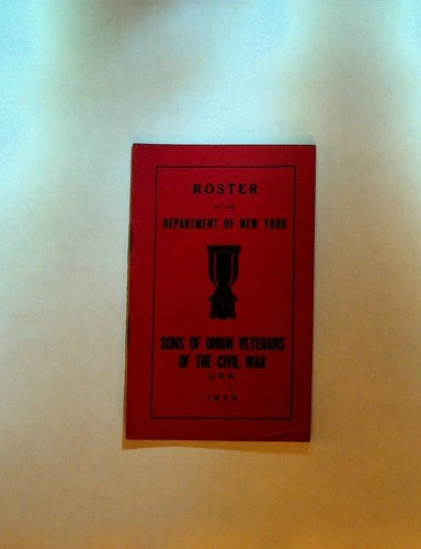 Sons of Union Veterans of the Civil War New York State Roster 1929