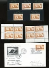 LOT 32705 MINT NH OG 465A CENTENNIALS VARIETIES PLATE BLOCKS SINGLES  FDC CANADA