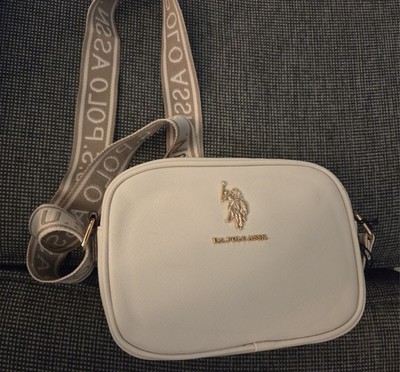 US Polo Cross-Body Champagne Pitty Color Purse Bag New With tags (D5.240) NWT