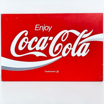 24x36 Large Original Vintage Coca Cola Metal Sign Coke Soda Pop