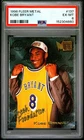 1996 FLEER METAL #137 KOBE BRYANT ROOKIE RC PSA 6