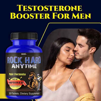 Testosterone Booster Supplement for Men - Natural Energy Performance Enhancement