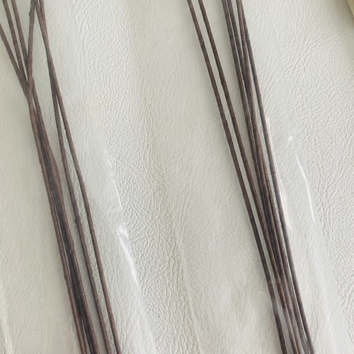 37 Pcs Brown & Bright 18 Gauge Floral Wire Stems Artificial Flowers Crafts 18” - Picture 2 of 6