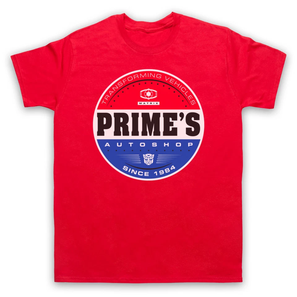 THE GUNS OF BRIXTON CAMISETA TRANSFORMERS OPTIMUS PRIME'S AUTOSHOP GARAGE BODYSHOP PARA HOMBRE Y MUJER