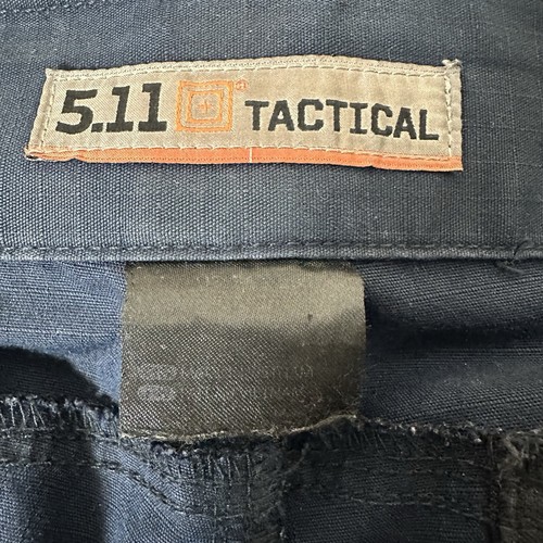 5.11 Tactical Pants Mens 37x30 Blue Taclite Pro Cargo Ripstop Mid Rise Adult - Picture 2 of 9