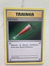 Pokémon TCG Full Heal Base Set 82/102 Regular Shadowless Uncommon