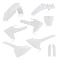 Acerbis Set Motorradverkleidungen Plastics Husqvarna Weiß 0023597.030