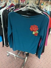 03 Green color Lady's dance blouse outfit ,,, ,size L for women,