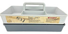 2 Inland Stained Glass Tool Tote Carrying Trays Stackable 7 1/4" x 15" x 2 1/2"