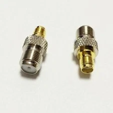 1pc SMA female to F female RF coax adapter connector straight type High Quality