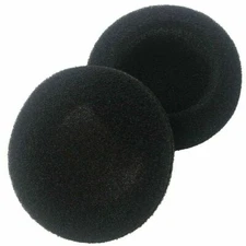 Replacement Black Foam Ear Pad Cushion Pads for Sony DR-BT21G DRBT21G Headphones