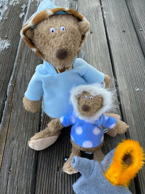 KIPU Kleidung für Bären Gr. 22 / 35 cm Hoodie Winterpulli Kapuze Bärenkleidung Teddy