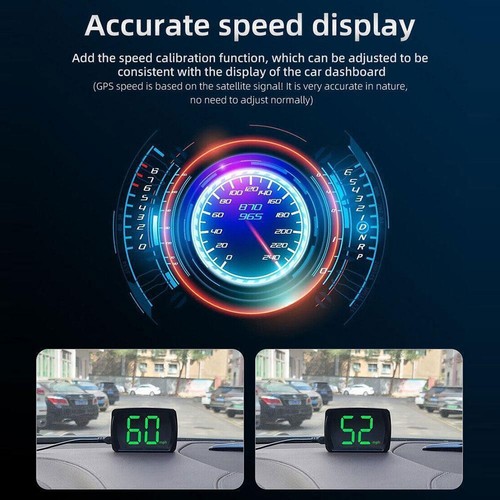 Head Up Display High-definition Car Head Up Display Satellite Speedometer M2M1 - Picture 11 of 18