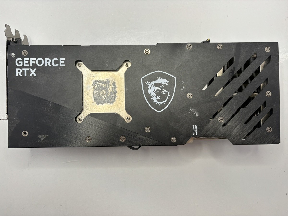 RTX4090 MSI gaming x Trio ジャンク HEATSINK ONLY* MSI GeForce RTX 4090 GAMING X TRIO 24GB
