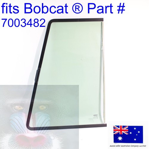 TOPAZ 7105034 Top Glass Window For Bobcat Skid Steer T110 T140 T180 T190 T200 T250 T300 - Direct Fit
