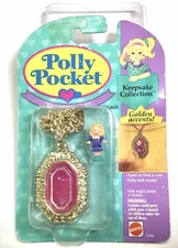 Polly Pocket PRETTY POLLY NECKLACE * MOC * 1994
