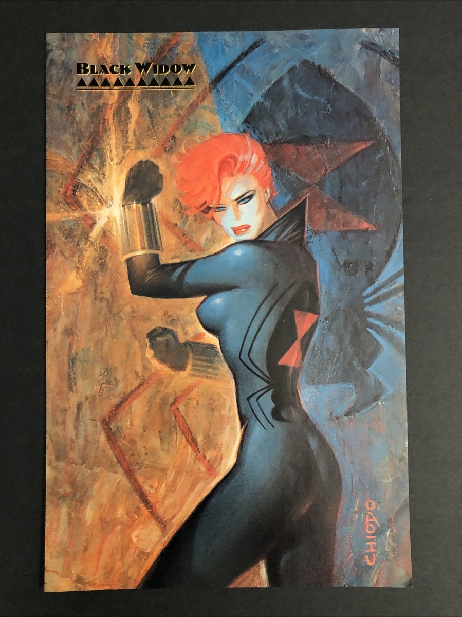 Black Widow - Marvel Comic Book Poster 6.5x10 Joe Chiodo | eBay