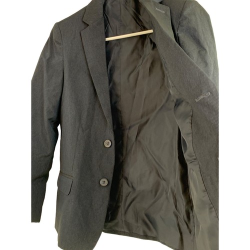 Boys Youth Van Heusen Two-Button Blazer Jacket Blue Size 12 Polyester NWT 7605 - Picture 3 of 9