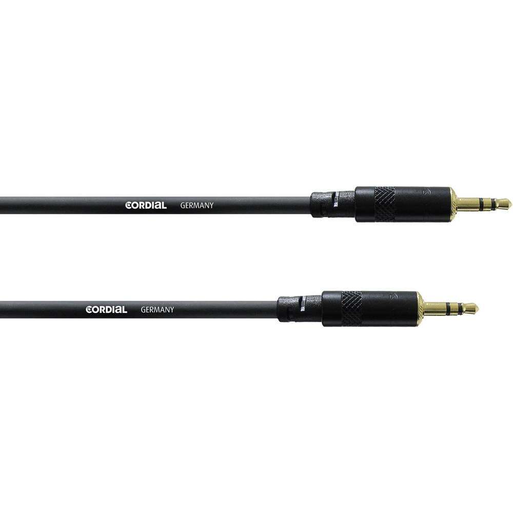 Cordial CFS 3 WW Jack Jack Cavo di collegamento [1x Spina jack da 3.5 mm - 1x