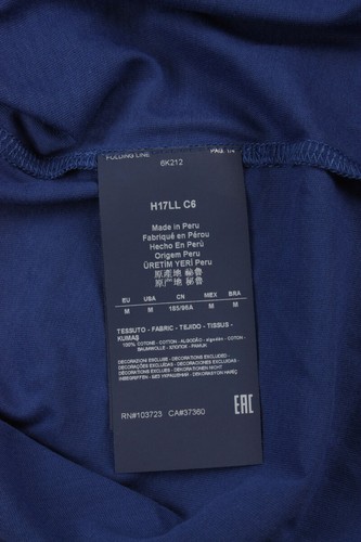 Armani Jeans Cotton Sweatshirt Men's T-Shirt Blue C6H17LL 8 - Picture 4 of 7