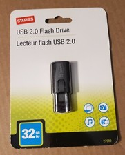 USB 2.0 Flash Drive Portable Storage 32GB - Black 