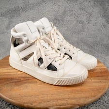 onitsuka tiger Gladiator Sneakers Men’s Size 8 White Cutout