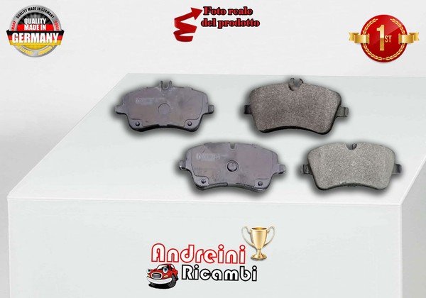 Set 4 BremsbeläGe Bremsen Vorne Mercedes C 180 95KW Von 2001-> 2002 246-image