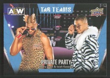 2021 Upper Deck AEW Marq Quen / Isiah Kassidy TT #68 Card