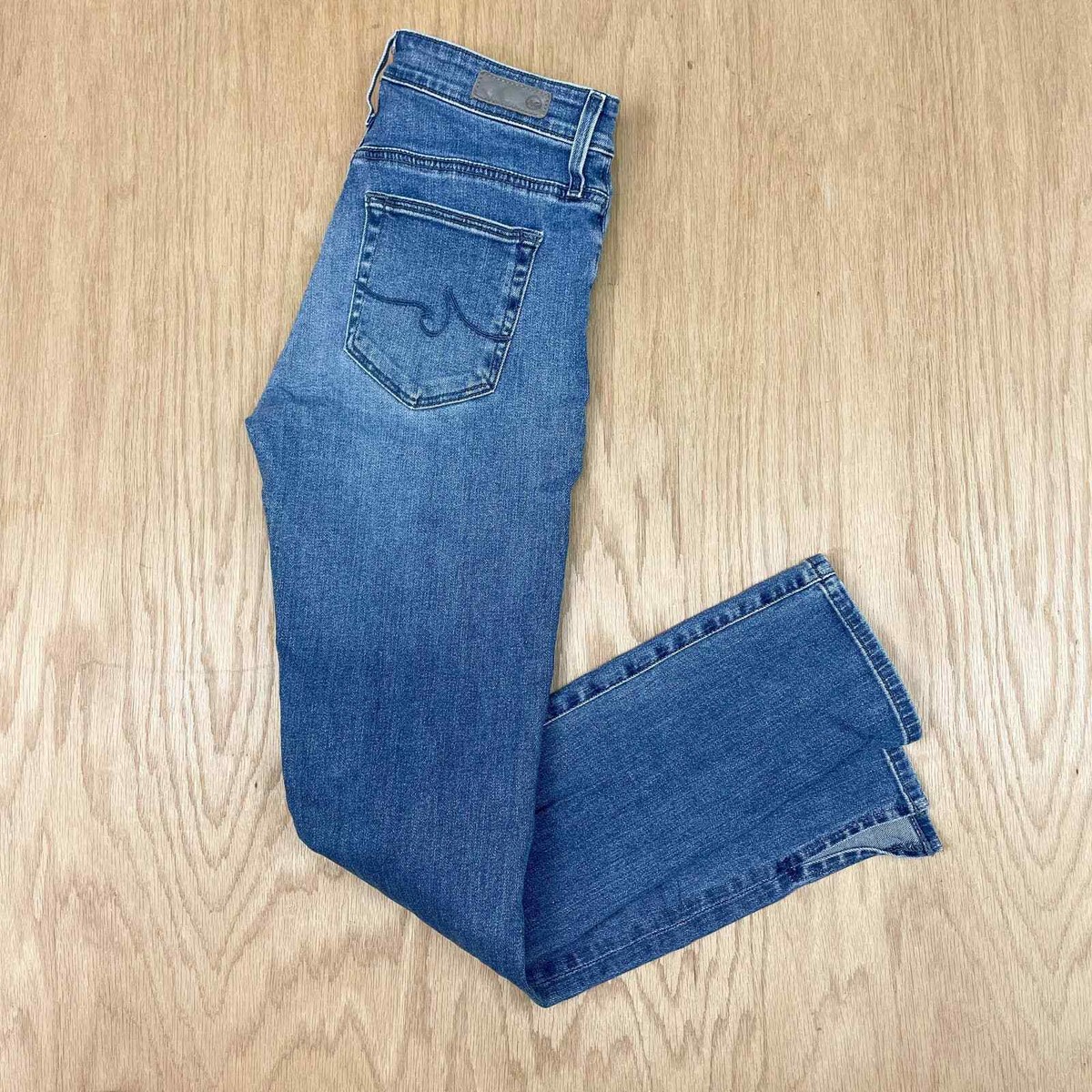 Ag Anthropologie Ag Stevie High Rise The Stevie Ankle Jeans Ag