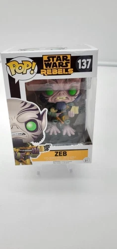 Funko POP! Star Wars Rebels Zeb #137 - VAULTED