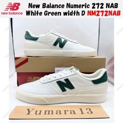 New Balance Numeric 272 NAB Weiß Grün Weite D NM272NAB Herren Gr.