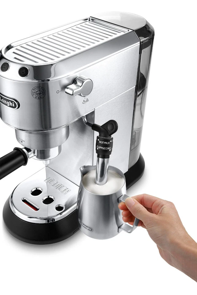 DeLonghi Espressomaschine Dedica Style, EC 685.M, mit Milchaufschäumer, 1 Liter - Bild 4 von 4